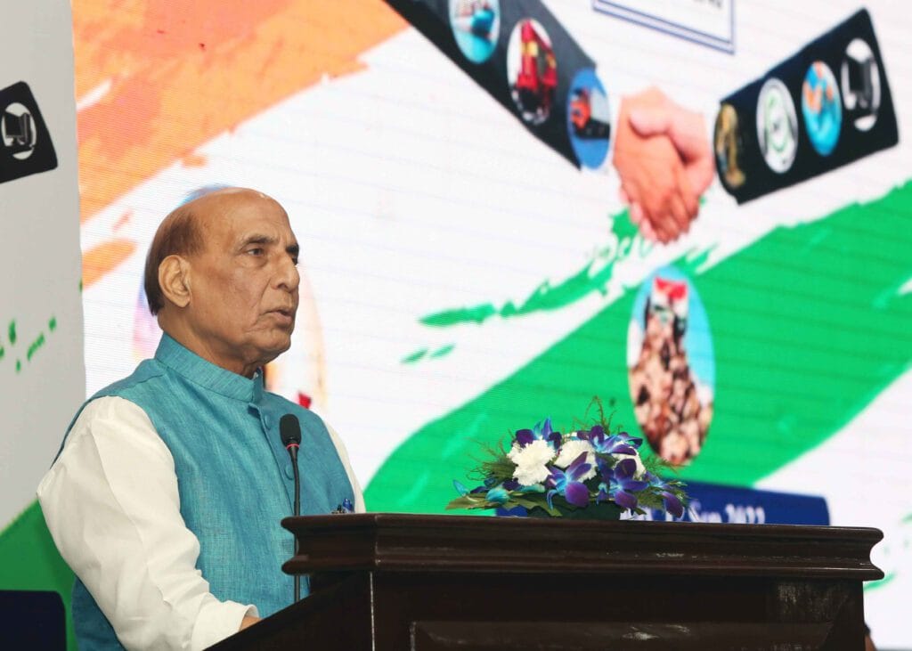 Union Defense Minister Rajnath Singh