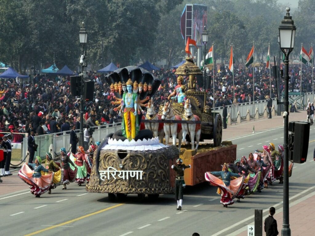 republic day parade 2023 haryana jhanki rajpath 2023 republic day delhi